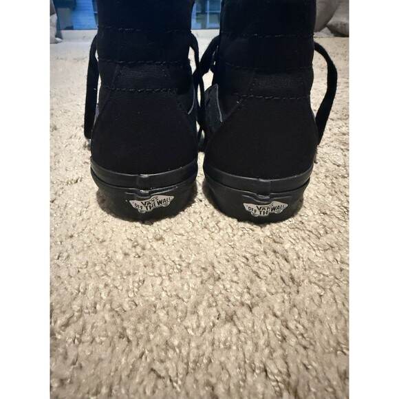 Vans Sk8-Hi Tapered Canvas Black Hi Top Men's 4 Women's 5.5 VN0A4U16BLA New - Picture 4 of 9